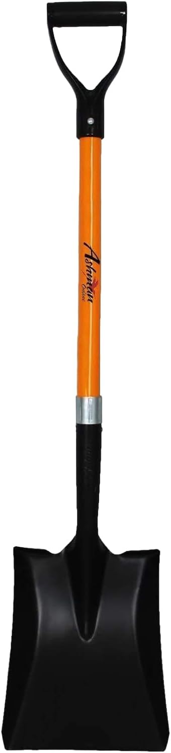 Heavy-Duty Digging Shovel 41-Inch with Trenching Blade and Comfortable Handle