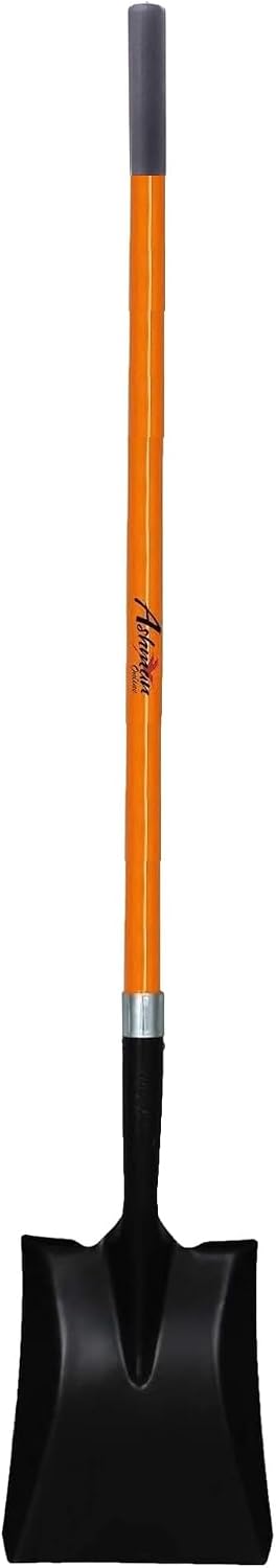 Heavy-Duty Digging Shovel 41-Inch with Trenching Blade and Comfortable Handle