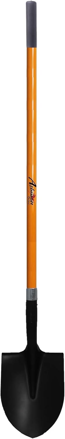 Heavy-Duty Digging Shovel 41-Inch with Trenching Blade and Comfortable Handle