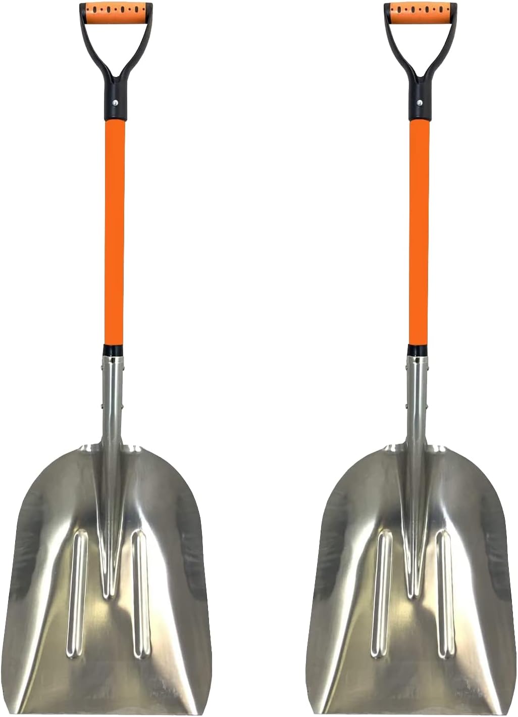 Heavy-Duty Digging Shovel 41-Inch with Trenching Blade and Comfortable Handle