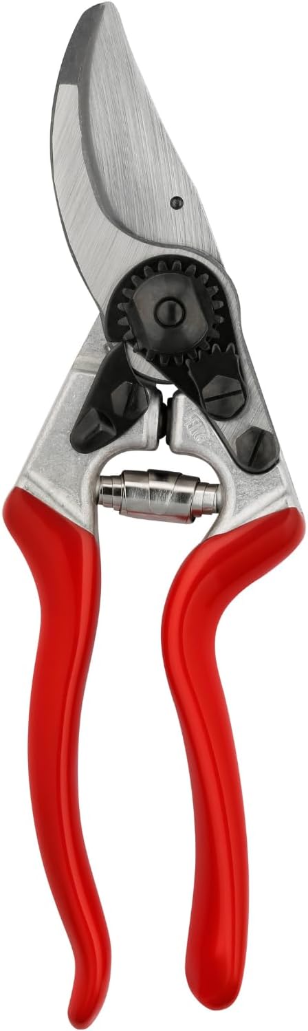 Pruning Shears Swiss-Made Bypass Garden Clippers with Replaceable Parts
