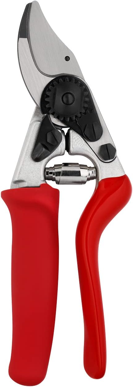 Pruning Shears Swiss-Made Bypass Garden Clippers with Replaceable Parts