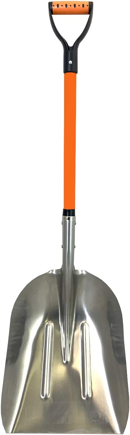 Heavy-Duty Digging Shovel 41-Inch with Trenching Blade and Comfortable Handle