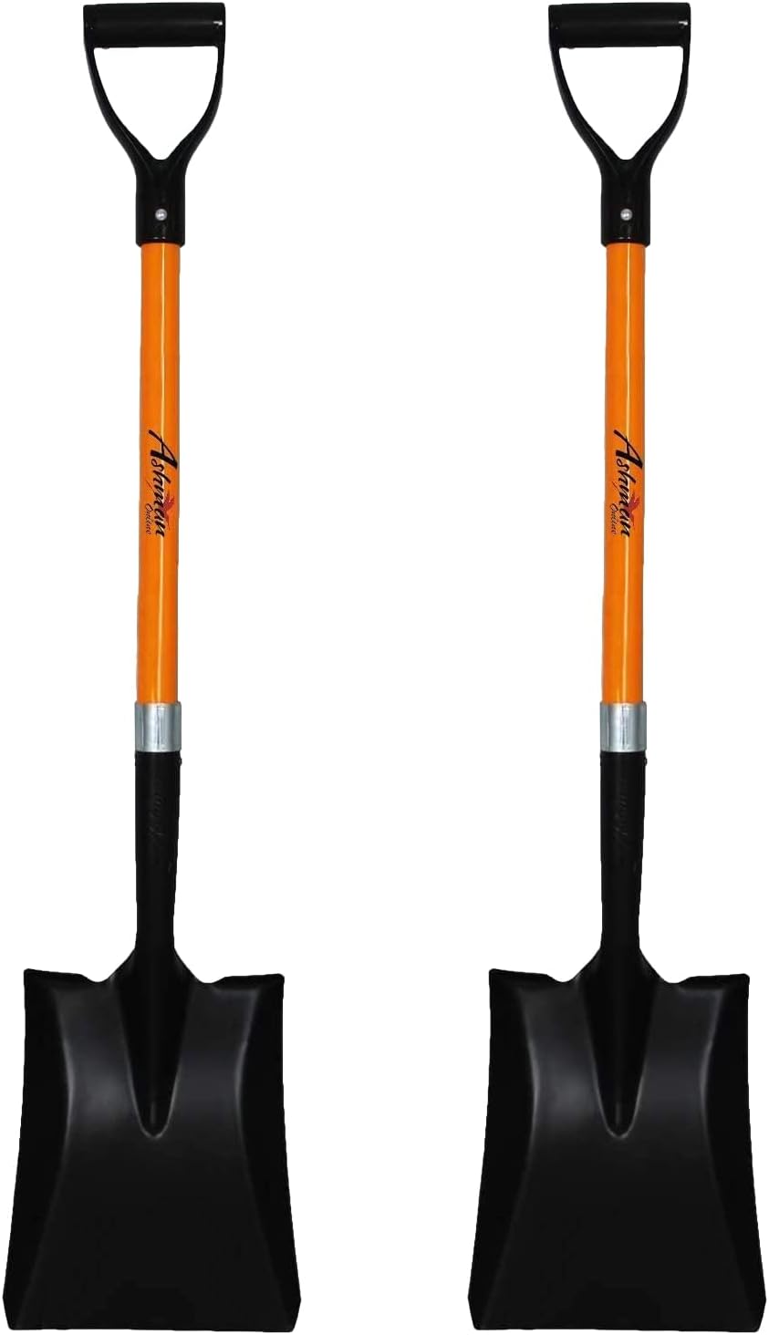 Heavy-Duty Digging Shovel 41-Inch with Trenching Blade and Comfortable Handle
