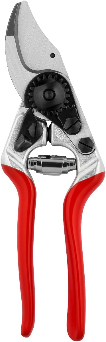 Pruning Shears Swiss-Made Bypass Garden Clippers with Replaceable Parts