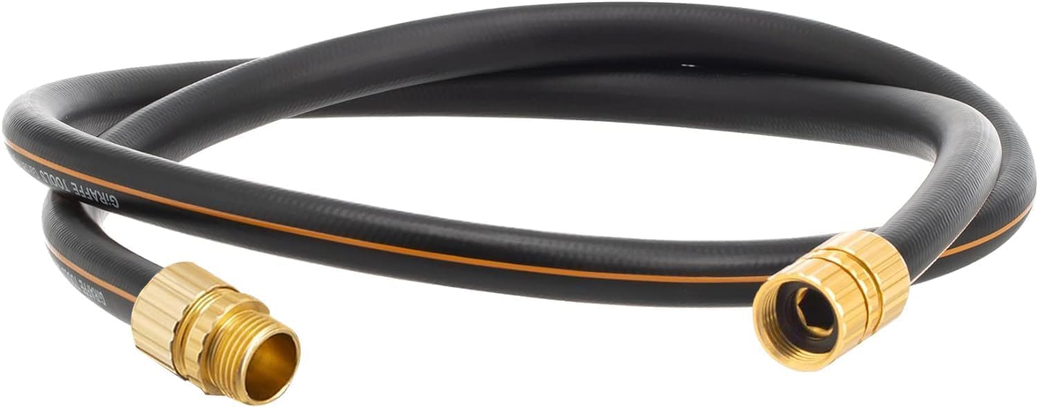 Garden Hose 5/8 Inch Custom Length No Kink Flexible Leakproof 600 PSI