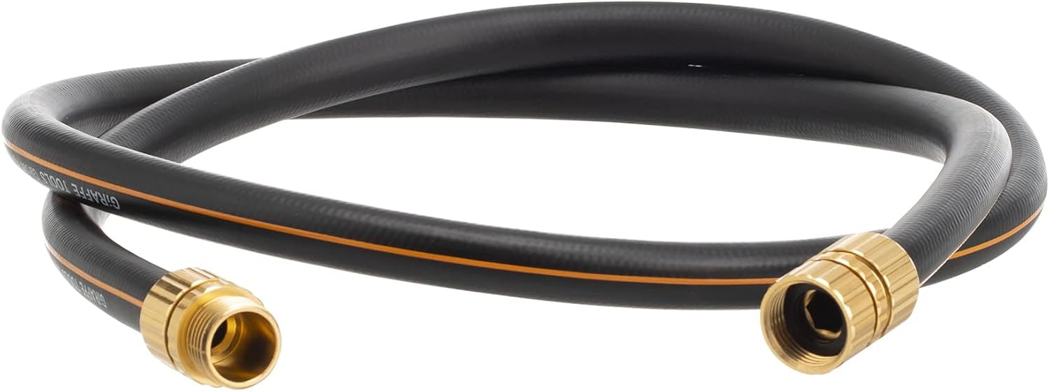 Garden Hose 5/8 Inch Custom Length No Kink Flexible Leakproof 600 PSI