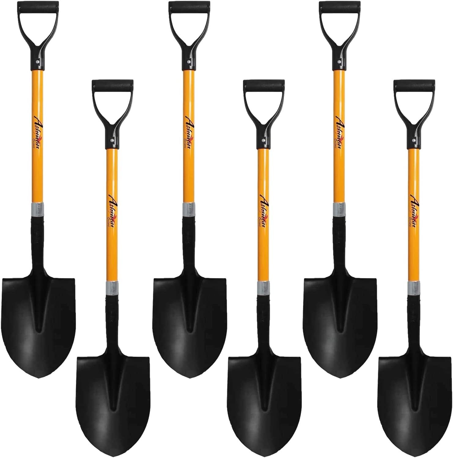Heavy-Duty Digging Shovel 41-Inch with Trenching Blade and Comfortable Handle