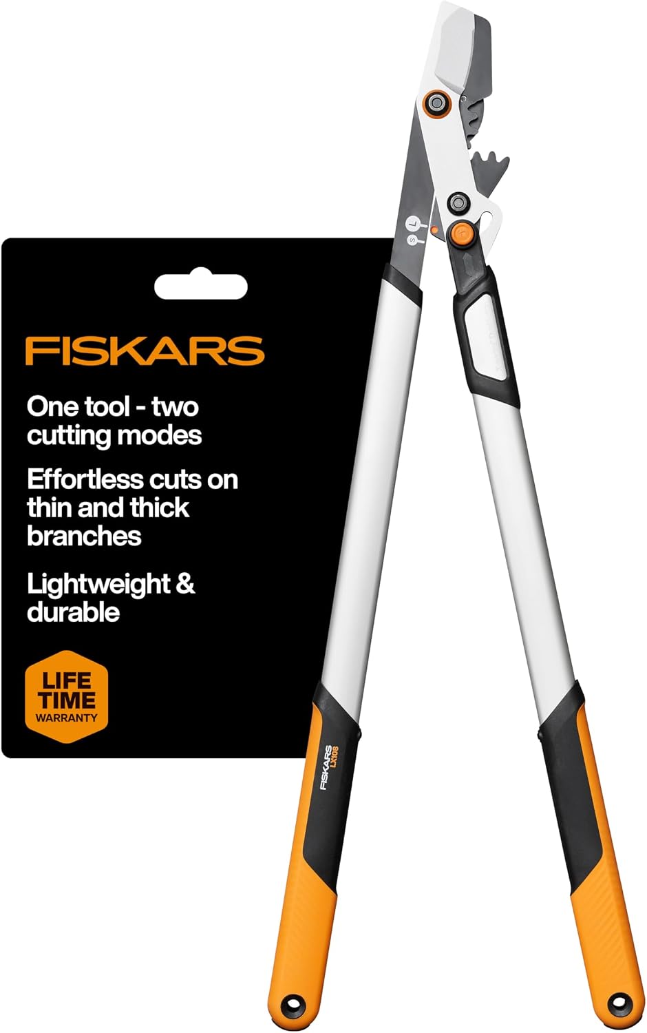 28" Garden Bypass Loppers, Tree Trimmer with 1.5" Cut Capacity