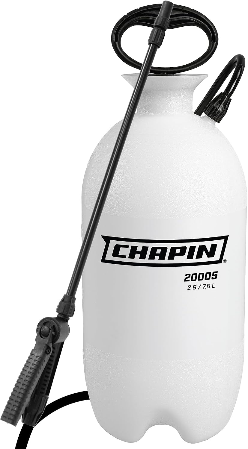 1-Gallon Pump Sprayer for Home Garden Weed Control and Cleaning