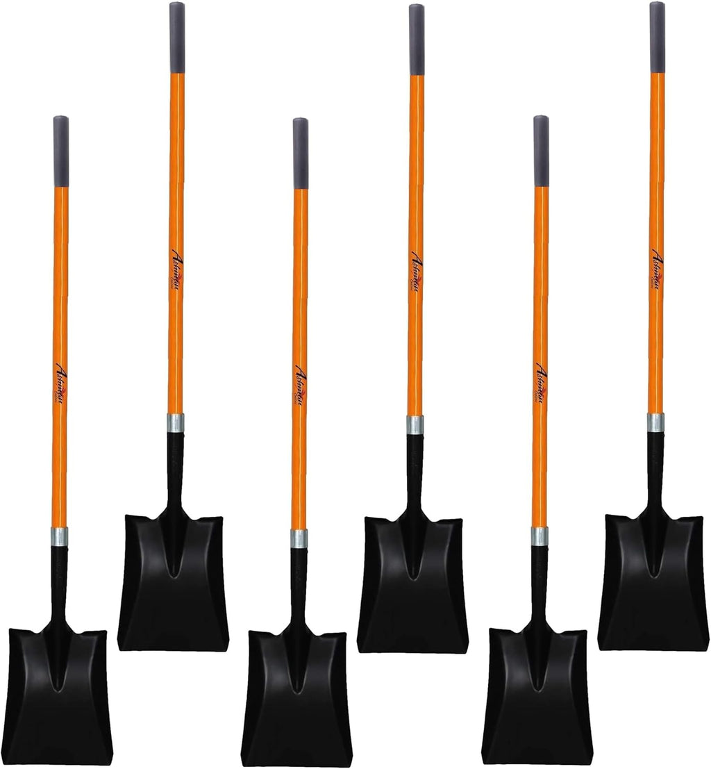 Heavy-Duty Digging Shovel 41-Inch with Trenching Blade and Comfortable Handle