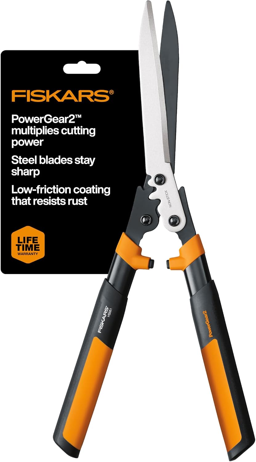Extendable Garden Hedge Shears with 10-Inch Blades Multi-Style