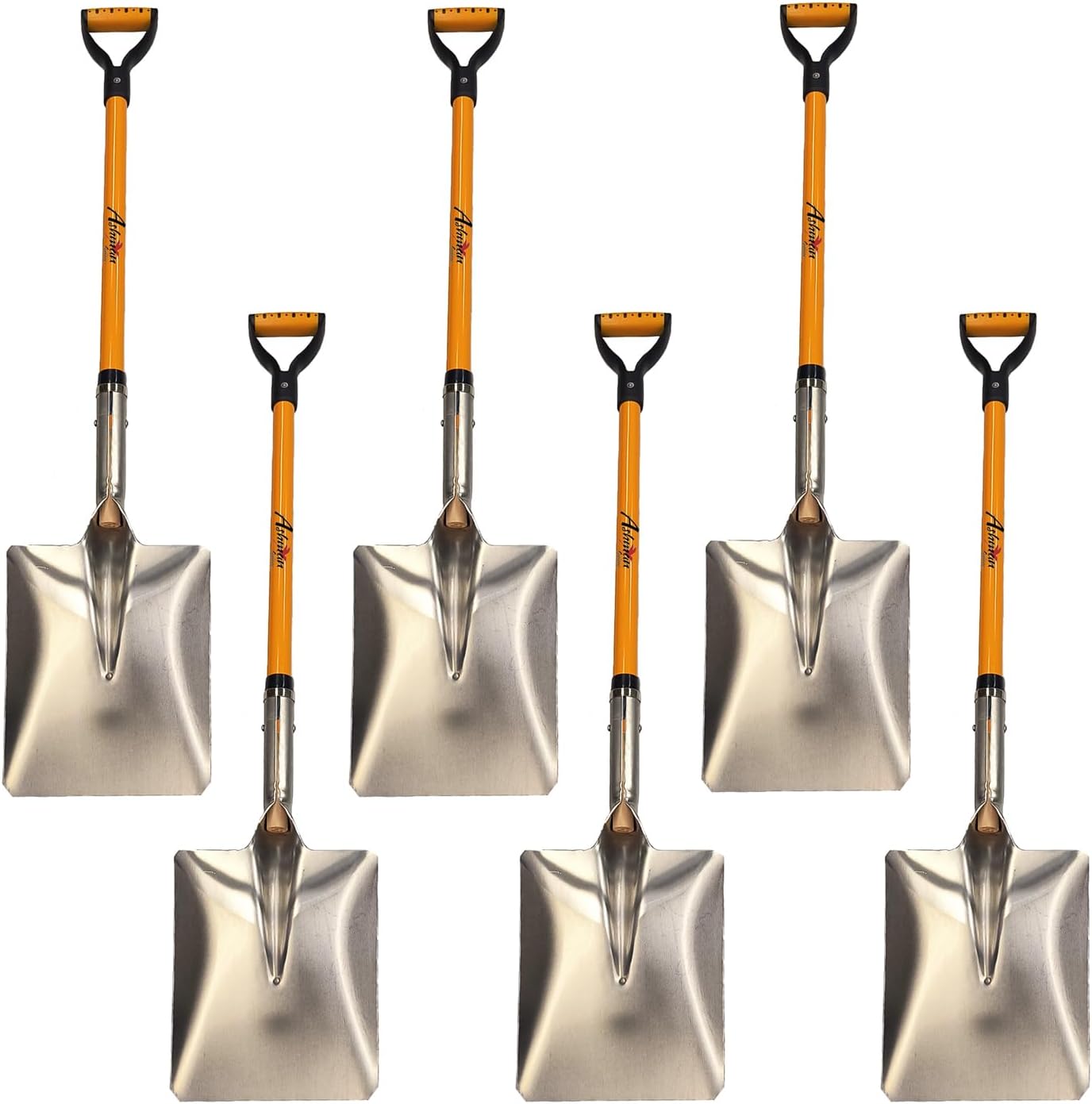 Heavy-Duty Digging Shovel 41-Inch with Trenching Blade and Comfortable Handle