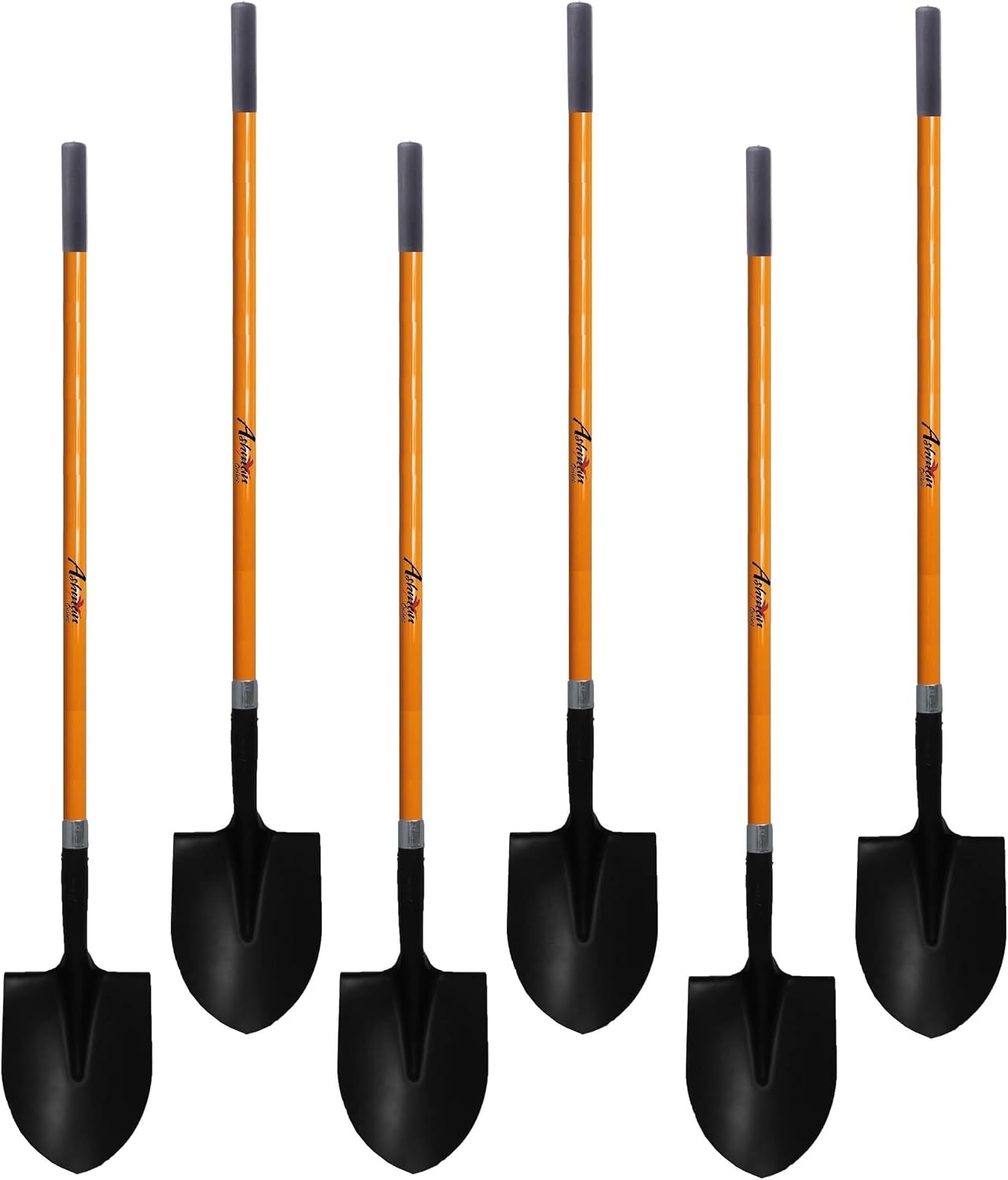Heavy-Duty Digging Shovel 41-Inch with Trenching Blade and Comfortable Handle