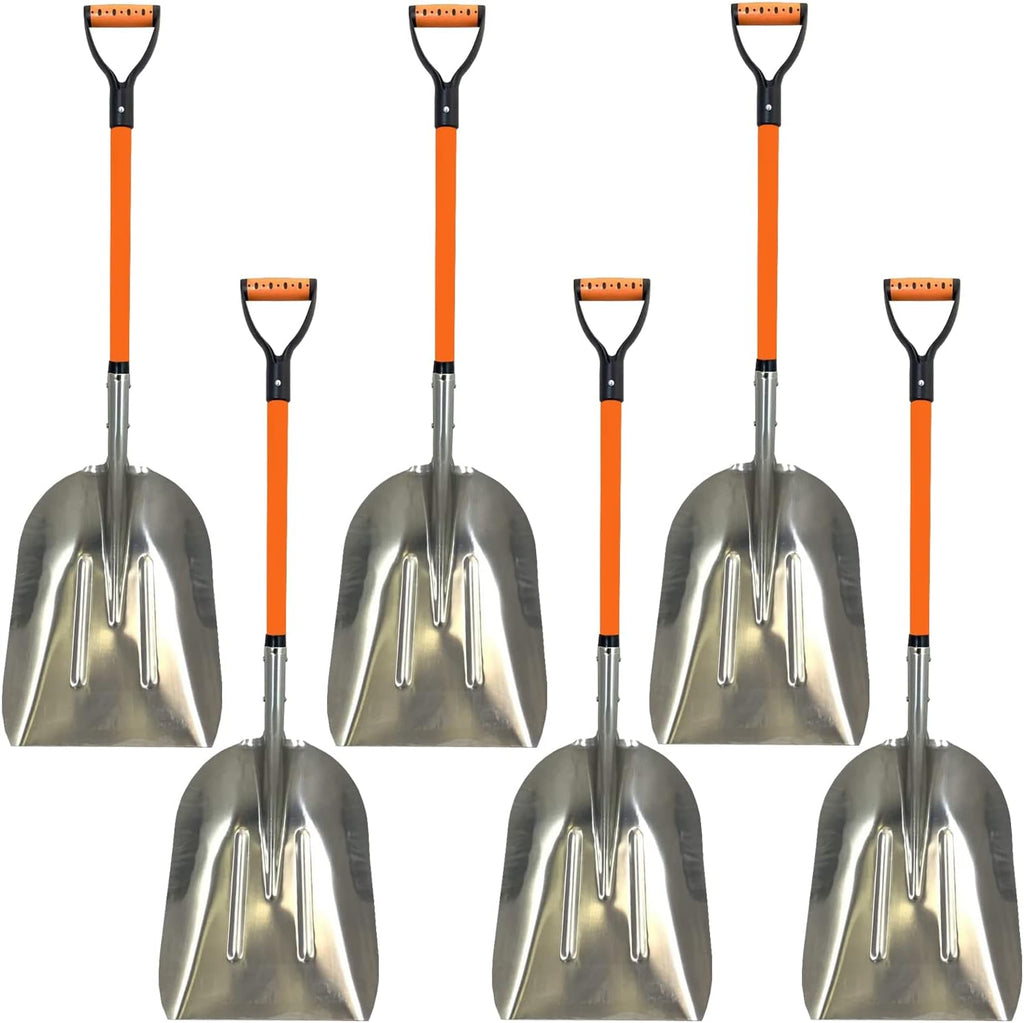 Heavy-Duty Digging Shovel 41-Inch with Trenching Blade and Comfortable Handle