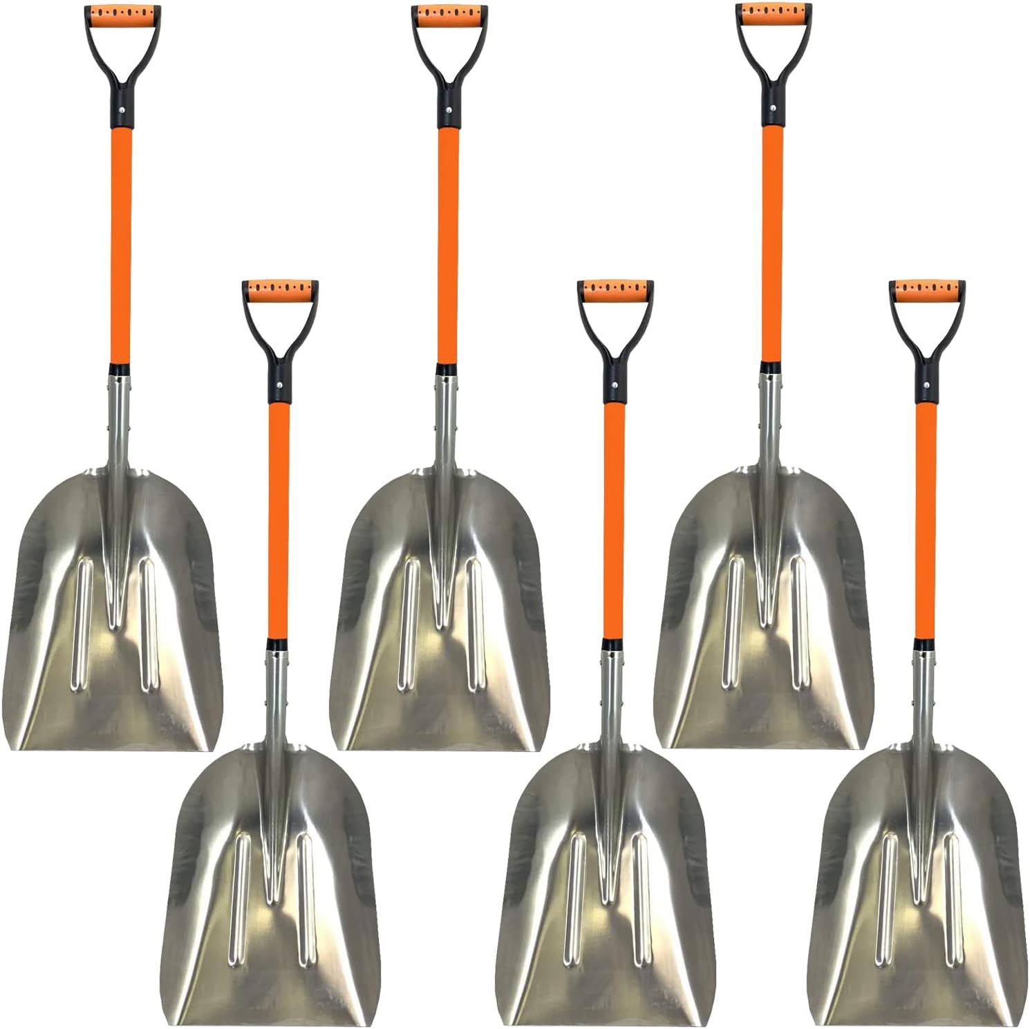 Heavy-Duty Digging Shovel 41-Inch with Trenching Blade and Comfortable Handle