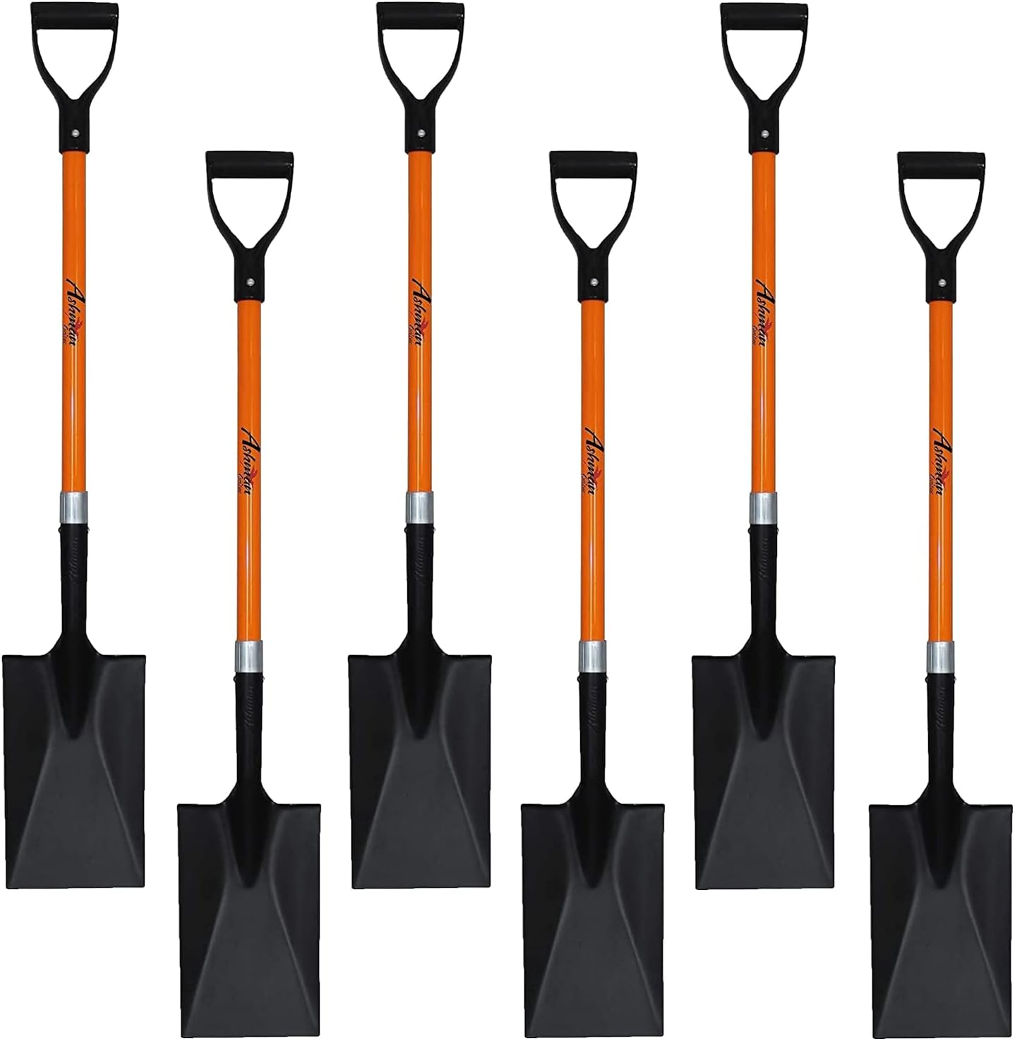 Heavy-Duty Digging Shovel 41-Inch with Trenching Blade and Comfortable Handle