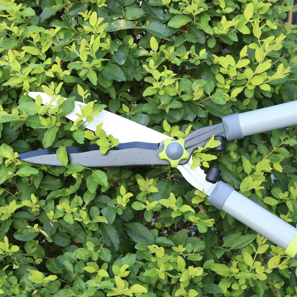 3PCS Garden Pruning Shears Lopper Set with Hedge Clippers and Bypass Pruner