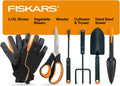 6-Piece Vegetable Gardening Essentials Tool Set with Garden Shears