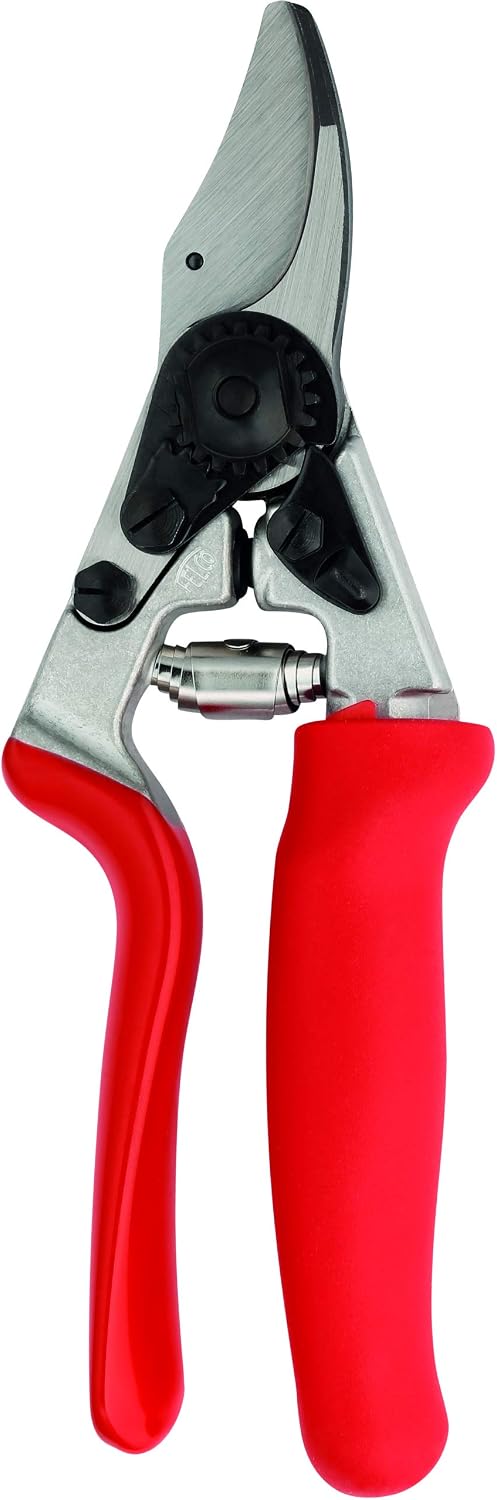 Pruning Shears Swiss-Made Bypass Garden Clippers with Replaceable Parts
