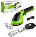 7.2V Cordless Grass Shear & Shrubbery Trimmer with 5.9" Shrub Blade and 4.2" Grass Shear, USB-C Charging, Handheld for Garden and Lawn