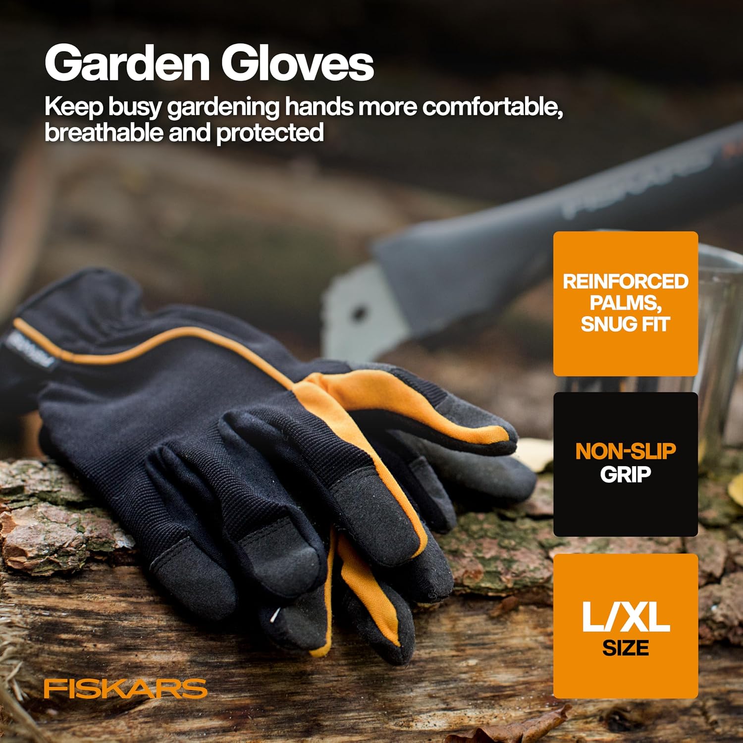 6-Piece Vegetable Gardening Essentials Tool Set with Garden Shears