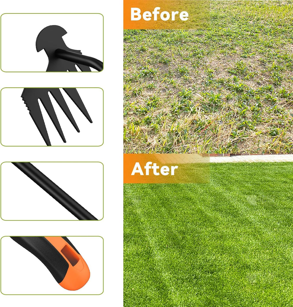 Stainless Steel Hand Weeder Tool for Garden Weed Removal Planting