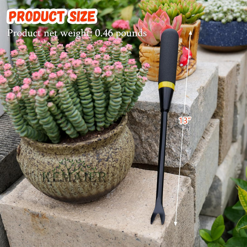 5-Piece Heavy-Duty Stainless Steel Garden Tool Set