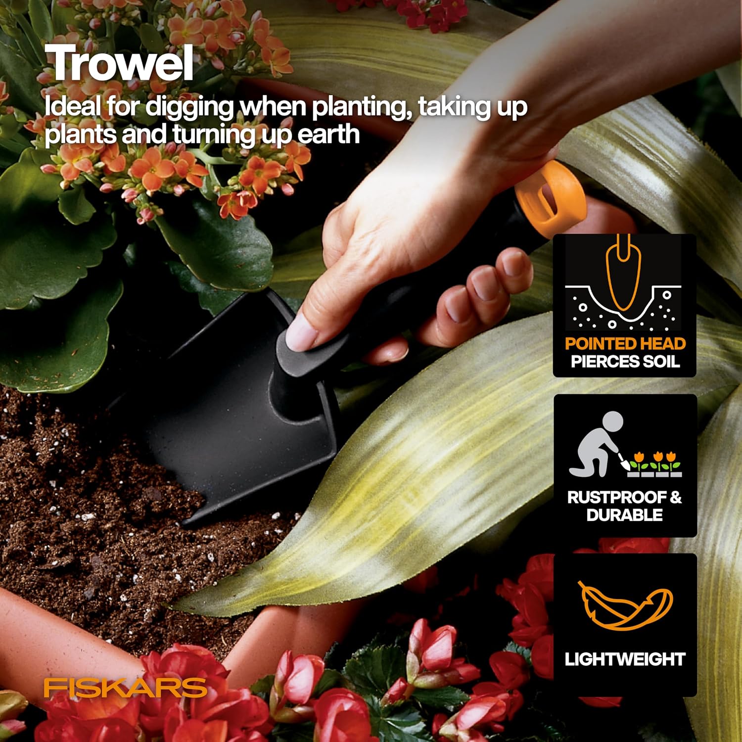 6-Piece Vegetable Gardening Essentials Tool Set with Garden Shears