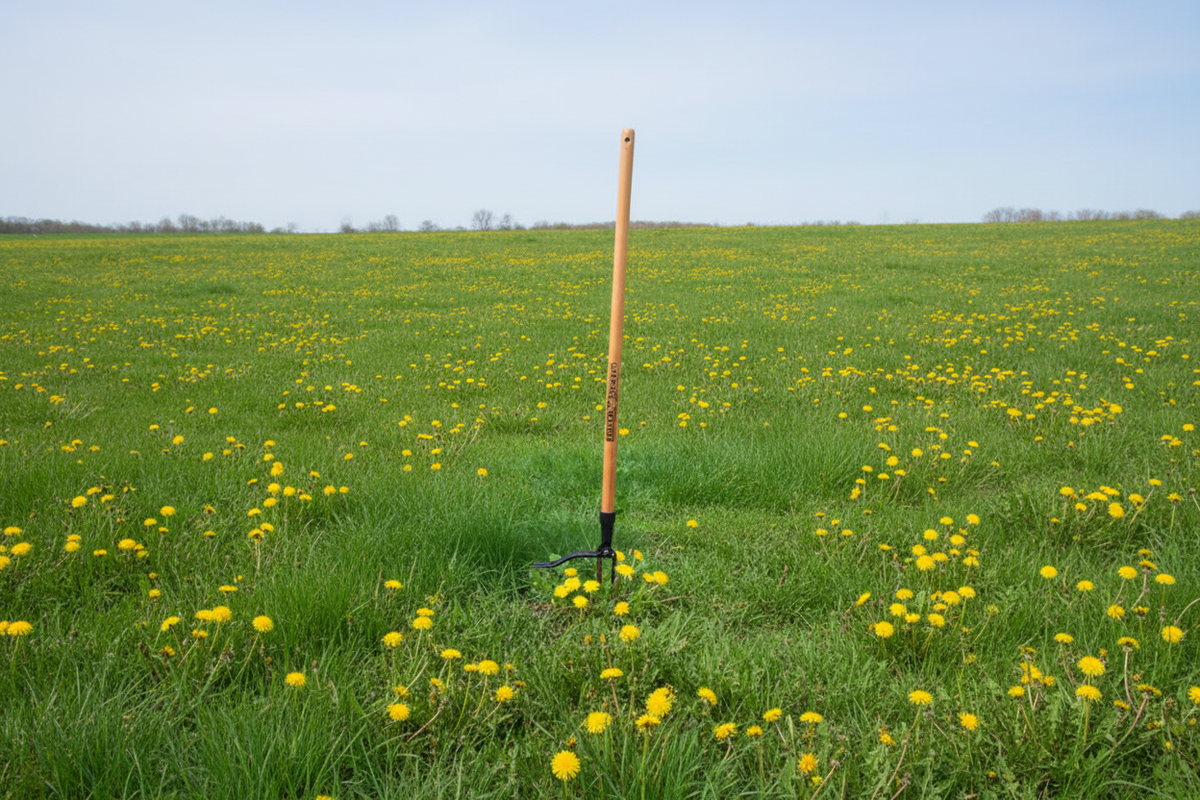 Stand-up Weed Puller Banner